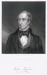 John Tyler, gravado por John B. Forrest (1814-70)